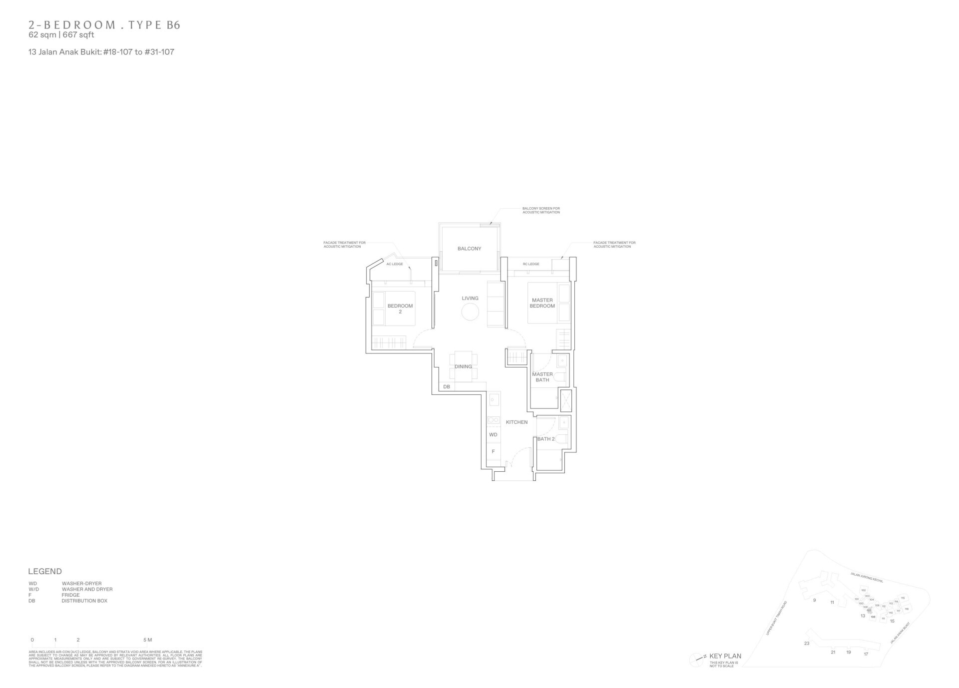 The Reserve Residences floorplan